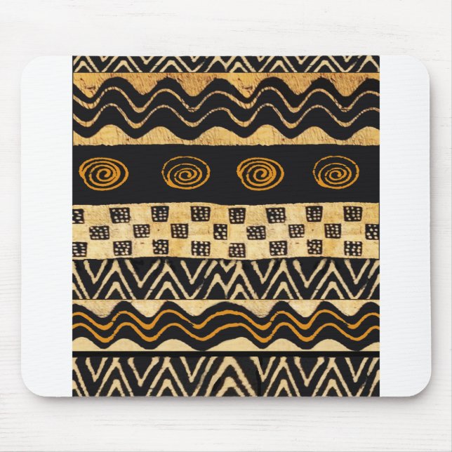 Tapis De Souris Conception de chaman tribal africain (Devant)