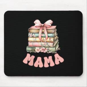Tapis De Souris Conception de chapitre de livre de maman Anniversa