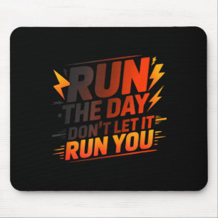 Tapis De Souris Conception de citation inspirante de forme physiqu