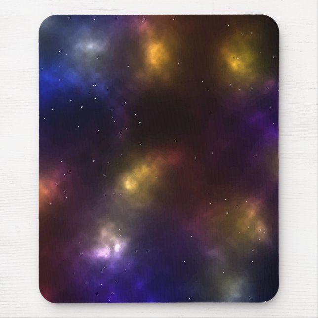 Tapis De Souris Conception de constellations de l'espace cosmique  (Devant)