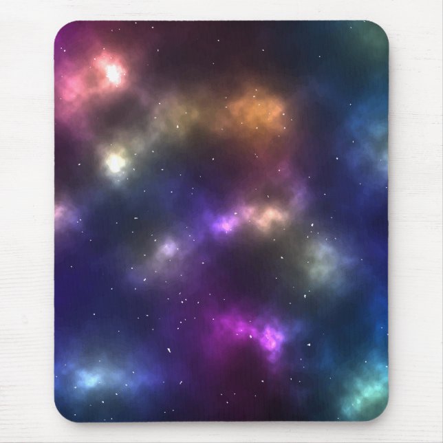 Tapis De Souris Conception de constellations de l'espace cosmique  (Devant)