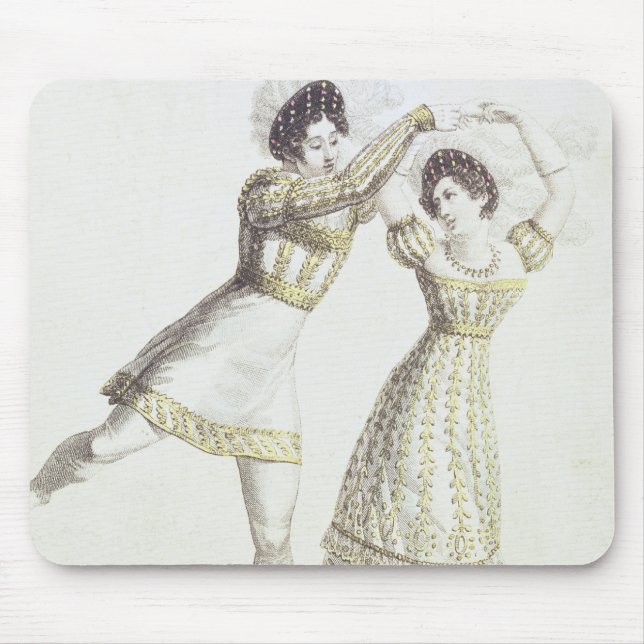 Tapis De Souris Conception de costume pour un ballet (Devant)