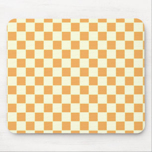 Tapis De Souris Conception de damier rétro lumineuse