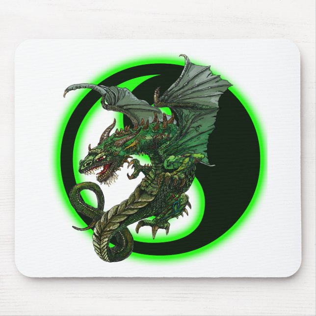 Tapis De Souris Conception de dragon (Devant)