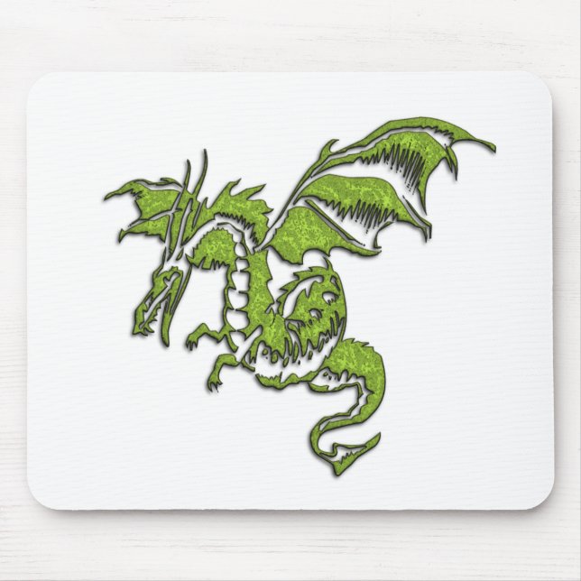 Tapis De Souris Conception de dragon volant (Devant)