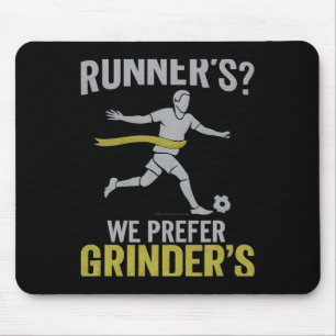 Tapis De Souris Conception de fan de soccer pour coureur préférant