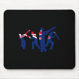 Tapis De Souris Conception de joueur de cricket 