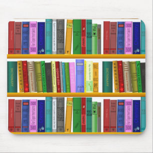 Tapis De Souris Conception de la bibliothèque de Personnalisers