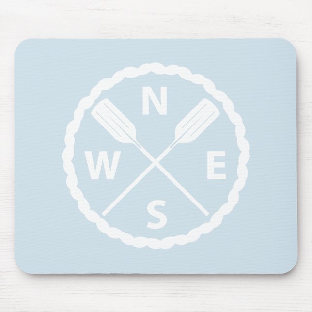 Tapis De Souris Conception de l'explorateur de pagaies - Mousepad (Devant)