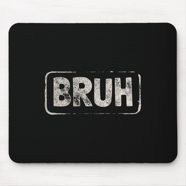 Tapis De Souris Conception de manche courte de mème de jargon de j (Devant)