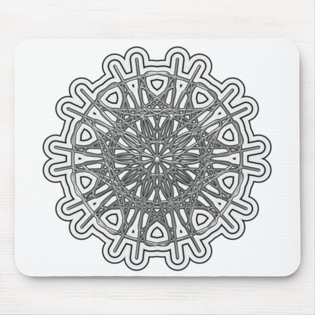Tapis De Souris Conception de mandala ultra cool #1 (Devant)