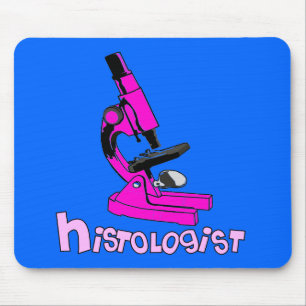 Tapis De Souris Conception de microscope de cadeaux de Histologist