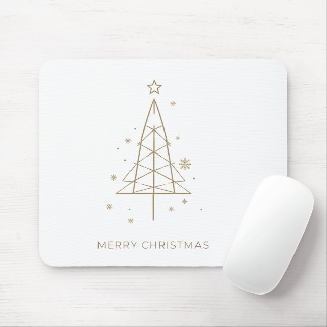 Tapis De Souris Conception de Noël Joyeux (Avec souris)