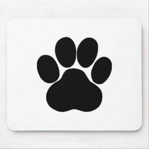 Tapis De Souris Conception de pieds de panda