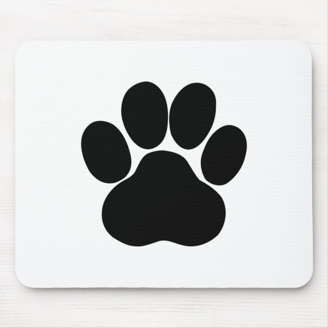 Tapis De Souris Conception de pieds de panda (Devant)