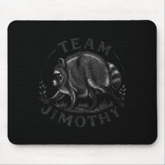 Tapis De Souris Conception de Raccoon Jimothy rétro 80s 2