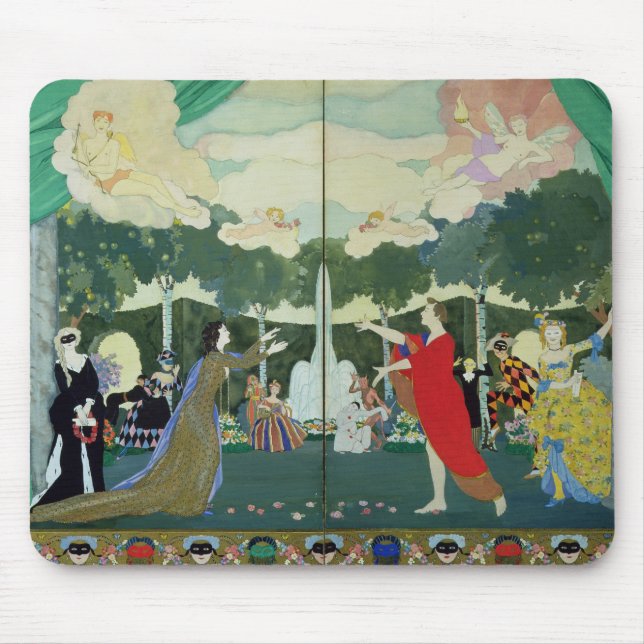 Tapis De Souris Conception de rideau pour "le théâtre libre" (Devant)