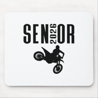 Tapis De Souris Conception de silhouette de motocross Senior 2026