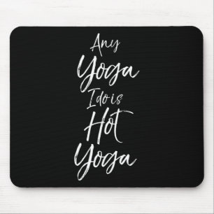 Tapis De Souris Conception de studio de fitness pour femmes en yog