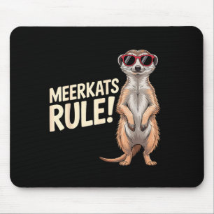 Tapis De Souris Conception de suricate pour hommes femmes enfants