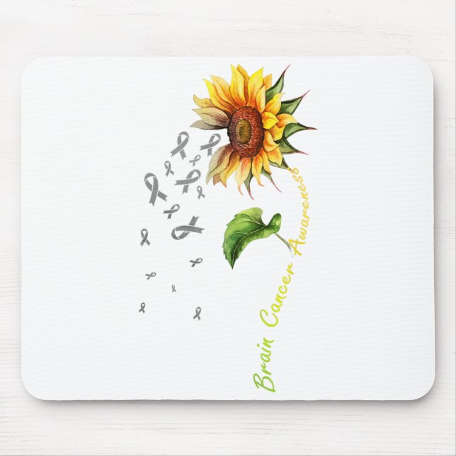 Tapis De Souris Conception de survivant de tournesol de sensibilis (Devant)