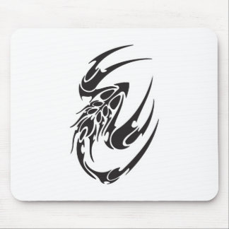 Tapis De Souris Conception de tatouage de scorpion tribal