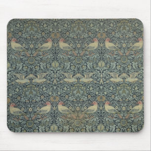 Tapis De Souris Conception de tissu de colombe et de Rose, c.1879