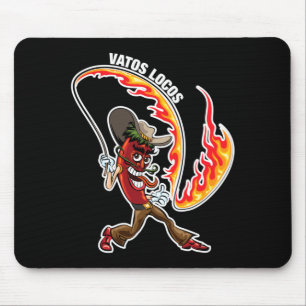 Tapis De Souris Conception de Vatos Locos Épicé Gangster Mexicain