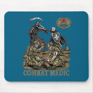 Tapis De Souris Conception de vétéran de doc survivant médecin de