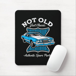 Tapis De Souris Conception de voiture rétro classique et pas vieil