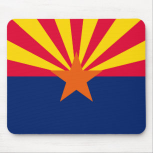 Tapis De Souris Conception du drapeau de l'État de l'Arizona