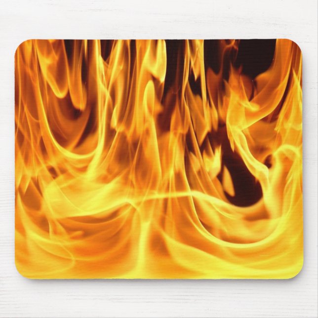 Tapis De Souris Conception du feu de Mousepad (Devant)