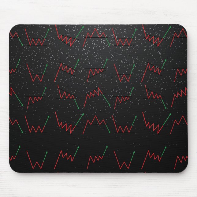 Tapis De Souris Conception du graphique de trading Forex (Devant)