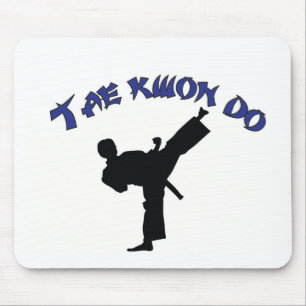 Tapis De Souris Conception du Taekwondo - d'art martial du
