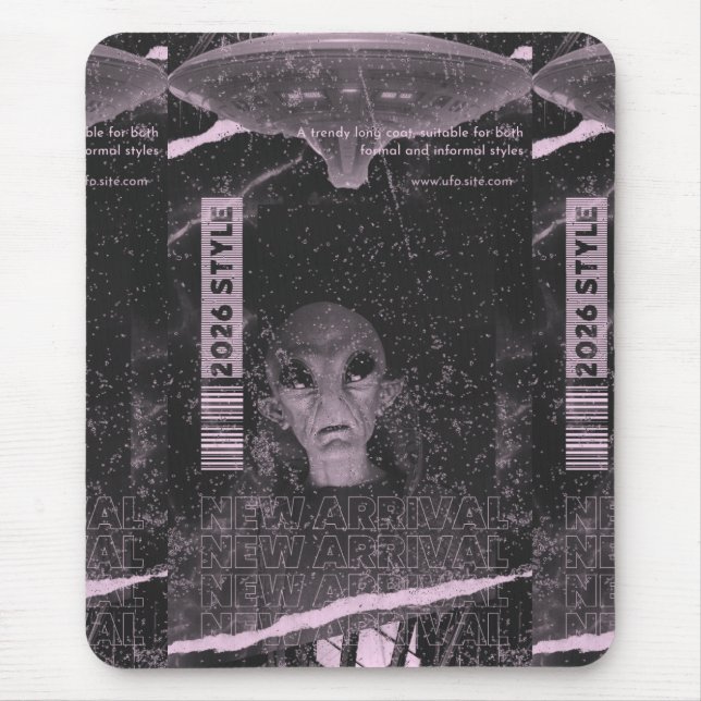Tapis De Souris Conception d'UFO (Devant)