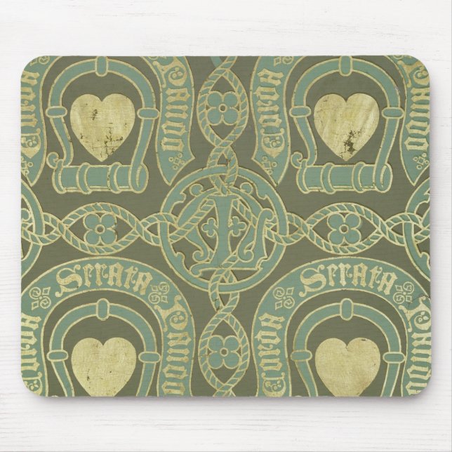 Tapis De Souris Conception ecclésiastique de papier peint de motif (Devant)