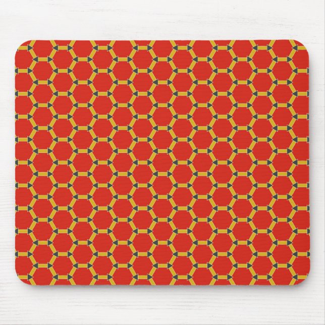 Tapis De Souris Conception géométrique 01 (Devant)