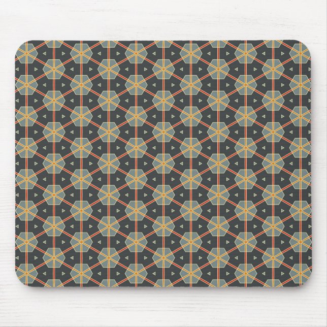 Tapis De Souris Conception géométrique 014 (Devant)