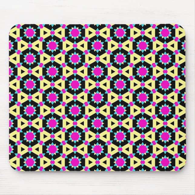 Tapis De Souris Conception géométrique 020 (Devant)