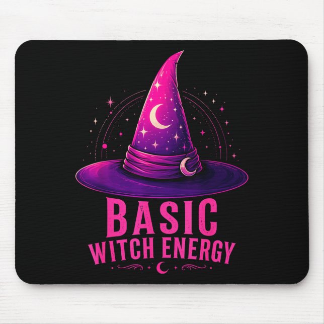 Tapis De Souris Conception graphique de Halloween drôle énergie so (Devant)