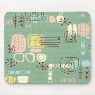 Tapis De Souris Conception graphique moderne Mousepad de la moitié