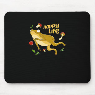 Tapis De Souris Conception minimale essentielle de grenouille heur