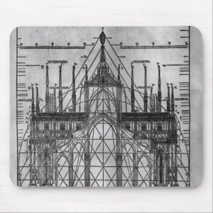 Tapis De Souris Conception pour la cathédrale de Milan
