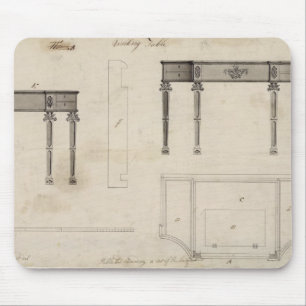 Tapis De Souris Conception pour un Tableau d'écriture (à l'encre