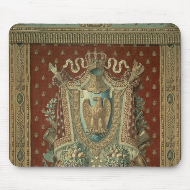 Tapis De Souris Conception pour une tapisserie en étude de (Devant)