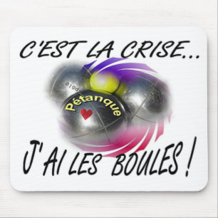 Tapis De Souris Conception pratique de Petanque