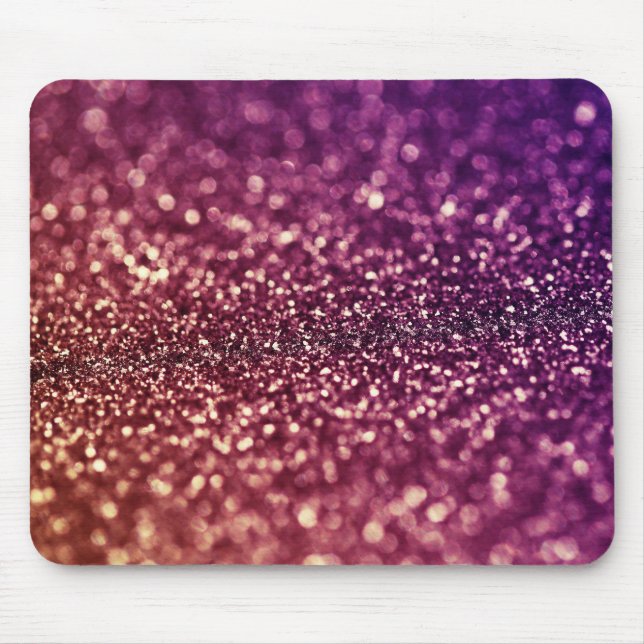 Tapis De Souris Conception rose et pourpre rouge de parties (Devant)