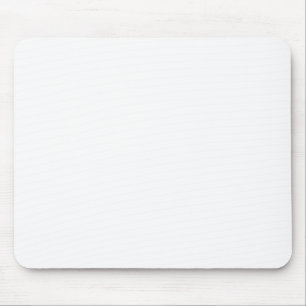 Tapis De Souris Conception simple blanche personnalisée Ajouter un