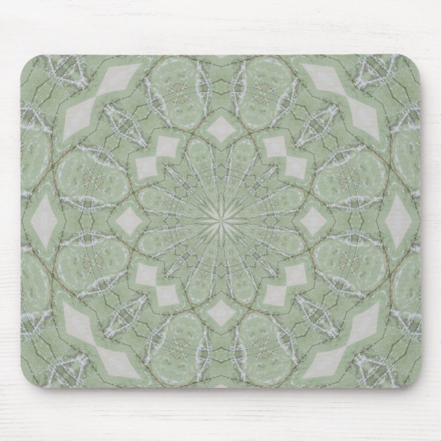 Tapis De Souris Conception verte Mousepad (Devant)