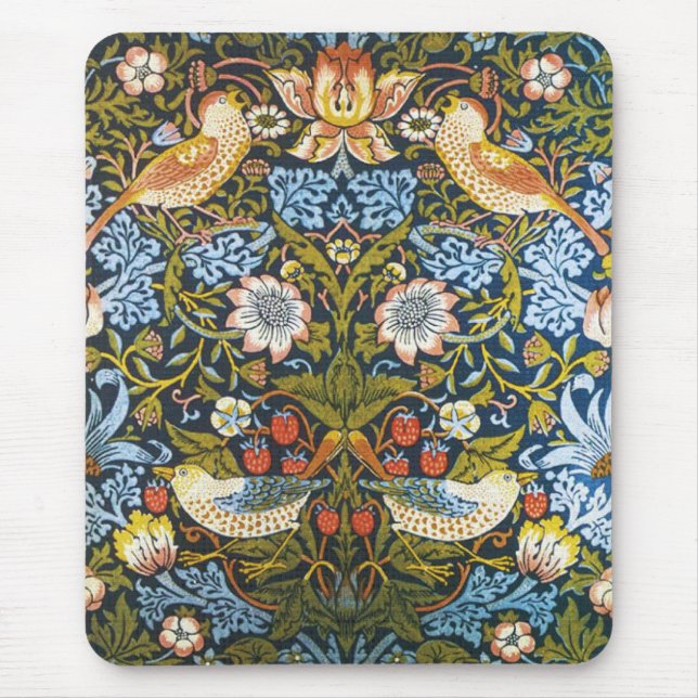 Tapis De Souris Conception vintage de nature (Devant)